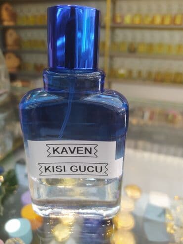 Kaven “Kişi Gücü” ətiri - Tərkib: şüşə flakonlu mavi rəngli sprey