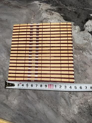 Süfrə aksesuarları: Bambuk süfrəaltılar (çaynikaltılar) (placemat) dəsti 15*14 sm - 67 — 5