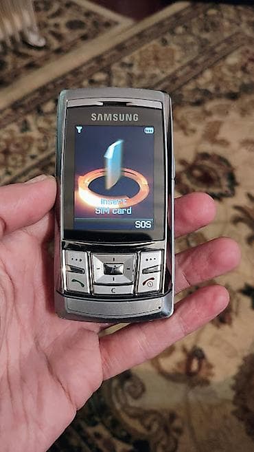 honur telfon: Samsung D840, rəng - Gümüşü — 1