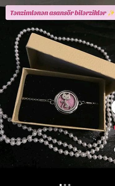 gumus satisi: Tənzimlənən “asansör” bilərziklər və hədiyyəlik musiqi qutusu - — 1