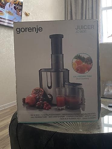 gorenje aspirator: Gorenje JC900E şirəçəkən - Güc: 900 W max - Korpus: paslanmayan polad — 1