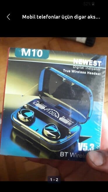 qulaqlıqlar: Simsiz (Bluetooth) Qulaqcıqlar, rəng - Qara — 1