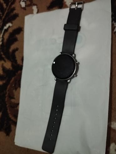 m7 led: Rəqəmsal LED qol saatı - Qara rəngli, dairəvi korpus - Qara silikon — 2