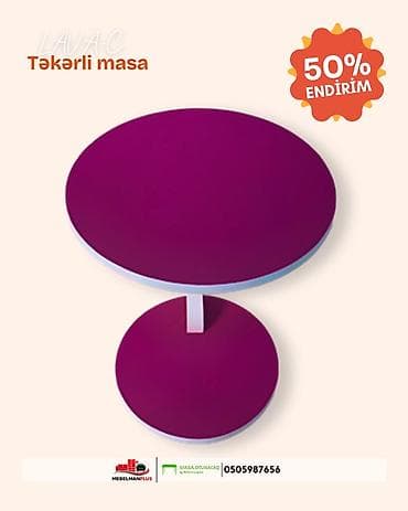 magaza vitrin: Jurnal masası, Yeni, Açılmayan, Laminat, Yumru masa — 9