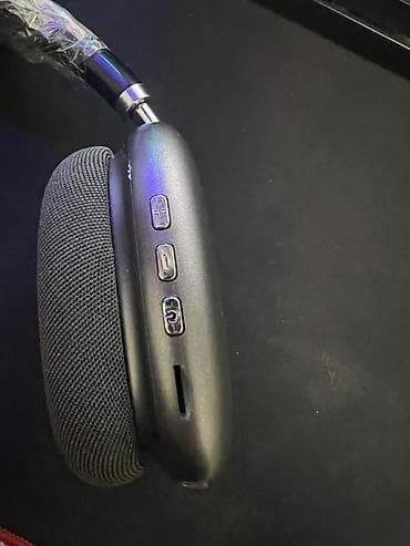 Qulaqcıqlar: Bluetooth qulaqlıq – over-ear, metalik boz Sadece bir yeri qiriqdi — 4