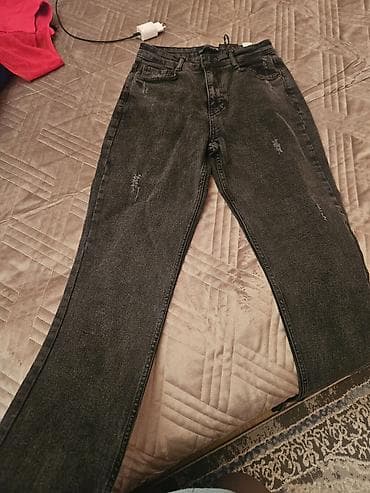 pull and bear: Qadın cins şalvarları – müxtəlif rəng və modellər - Modellər: Klassik — 2