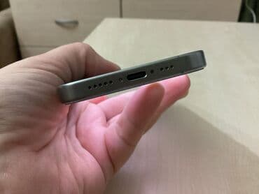 iphone ilə barter: IPhone 15 Pro Max, Natural Titanium, Zəmanət — 7