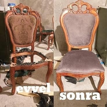 Ремонт, реставрация мебели: Mebellerin yuksek keyfiyyetde temiri. Divan kreslo uqlavoy stul ve s — 4