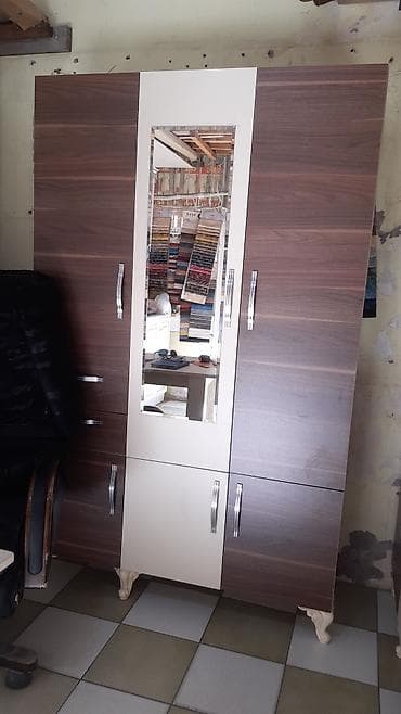 şifanerler: 3 Qapi Dolablarin Her biri anbarda mobcuddur. En 120 sm Hundurluk 2m — 6