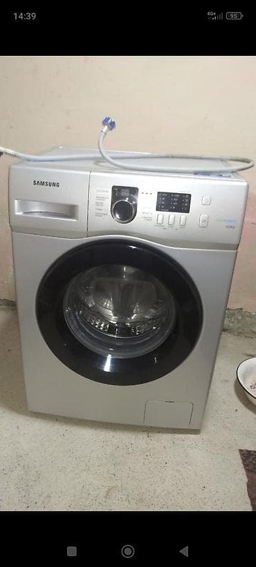 куплю стиральную машину бу: Стиральная машина Samsung, 6 кг, Б/у, Автомат, Без сушки — 1