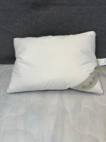 силиконовая подушка: Yeni Pima Cotton firmasının Qaz tükü yastığı. Parçası: 100% pambıq — 2