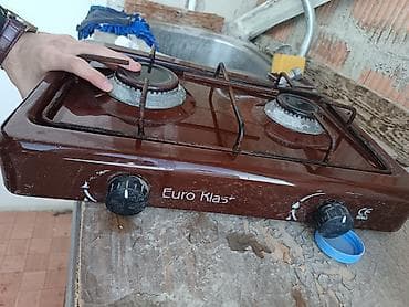 Plitələr və bişirmə panelləri: Qaz sobası Stolüstü, 2 gözlü — 6