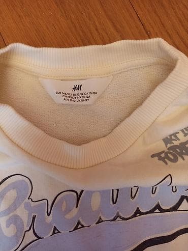 Детская одежда и обувь: H&M uşaq/yeniyetmə svitşörtü - Ölçü: EUR 146/152 (US 12/14, UK — 2