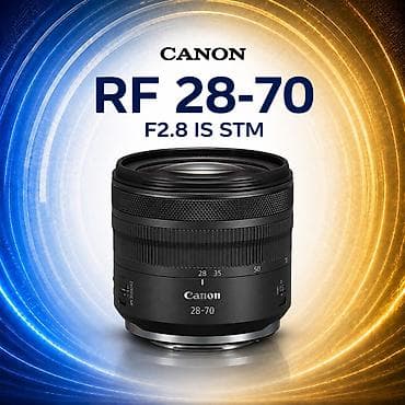 ev kamera: Canon RF 28-70mm F2.8 IS STM obyektiv - RF bajonetli tam kadr Canon — 1