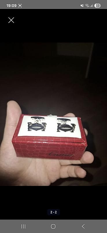 ted baker: Məhsul: Kişi köynəyi üçün qol düymələri (cüt) Brend üslubu: Cartier — 1