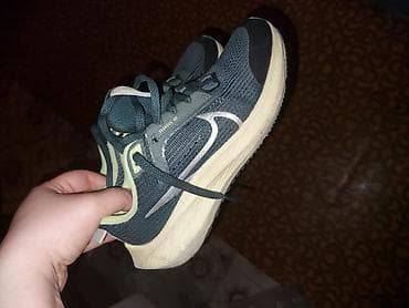 rezin botlar: Rəng - Yaşıl Krossovkalar, Nike, Ölçü: 33, Oğlan üçün — 1