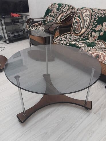 Yumru masa, Transformer, Təkərsiz, Şüşə, Zəmanətsiz