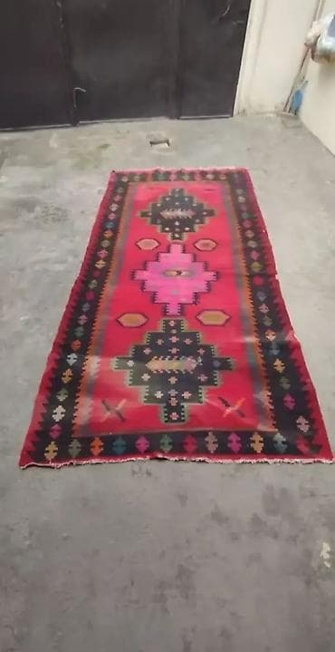 qedimi pullar: Əl toxuması kilim xalça - Üslub: ənənəvi/etnik motivli kilim - — 3