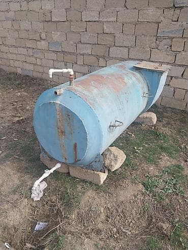 Бочки: Бак, Металл, 1000 л. л, Б/у, Самовывоз — 4