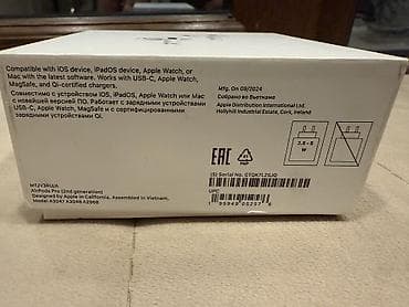 İşlənmiş Simsiz (Bluetooth) Qulaqcıqlar, Apple, rəng - Ağ — 3