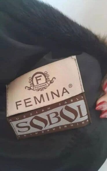 hicablı geyim: Kürk, Standart, rəng - Qara — 2