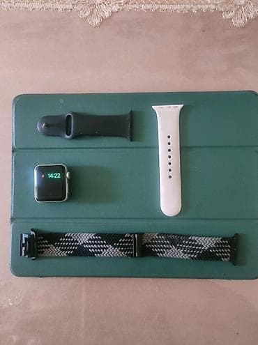 İşlənmiş, Smart saat, Apple, Sensor ekran, rəng - Gümüşü
