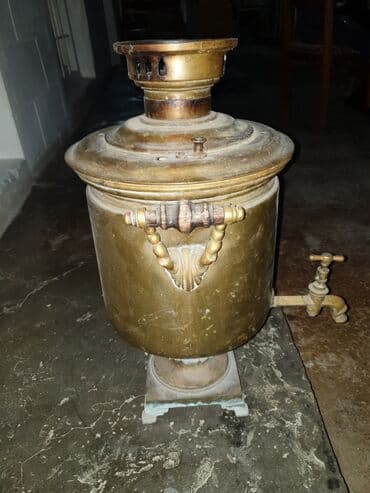 ucuz blender: Samovar 1870-ci il istehsalı satılır 10000 azn. Əsr yarım 150 il — 2