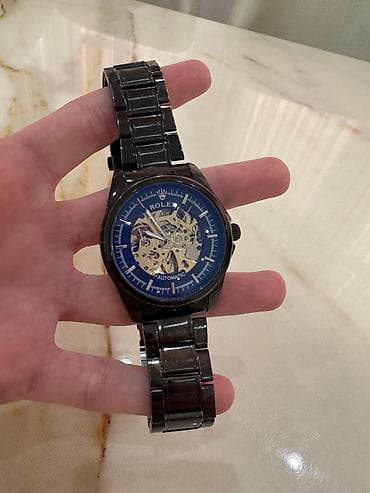 rolex saat satilir: Qol saatı, Rolex, rəng - Qara — 2