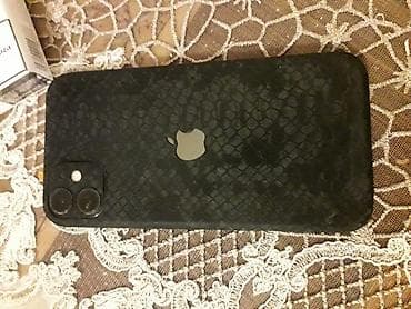 1:1 iphone: IPhone 11, 128 GB, Qara, Zəmanət, Simsiz şarj, Face ID — 7