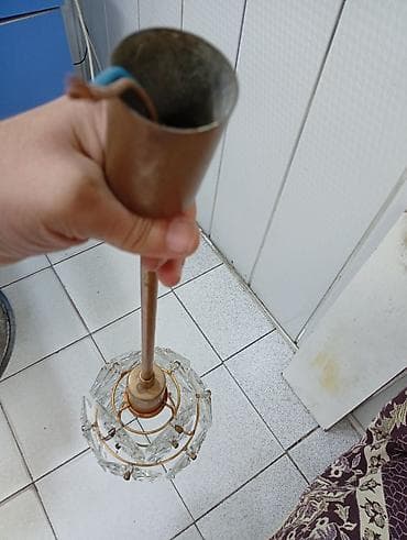 tom xrustal: Çılçıraq, 1 lampa, Xrustal — 7