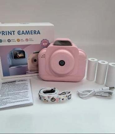 Uşaq üçün Mini Print Kamera – termal çap funksiyalı rəqəmsal