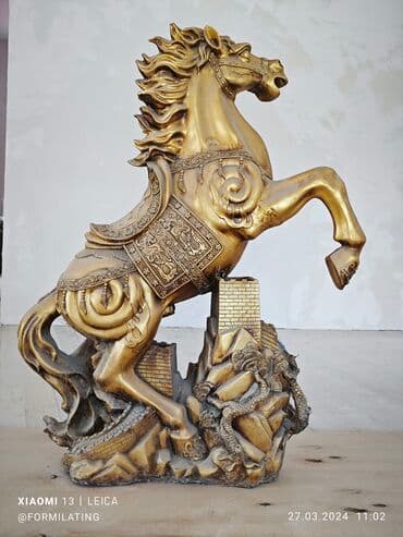 Ev üçün digər mallar: Fiqur, rəng - Qızılı — 4