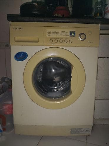 ev masin: Paltaryuyan maşın Samsung, 5 kq, İşlənmiş, Avtomat, Qurutmasız — 1