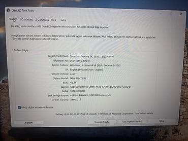 core i5: Salam. 8 aydi alinib istifade olunmadigi uchun satiram. cemisi 17 saat — 8