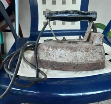 Qədim xalçalar: Kolleksiyaçılar və retro həvəskarları üçün köhnə tip elektrik ütüsü — 1