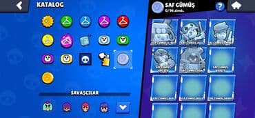 Digər kolleksiyalar: Brawl Stars hesabı – yüksək göstəricilər və zəngin kolleksiya Profil — 28