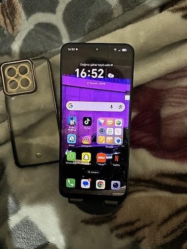 honor 8a kabro: Honor X8a, 128 GB, rəng - Qara, Face ID — 9