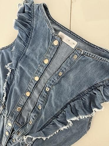 Комбинезон, Zara, M, цвет - Голубой at lalafo.az Комбинезон, Zara, M, цвет - Голубой