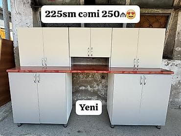 *250₼ YENİ Metbex mebeli SATILIR*‼️ Hazır əldədir Olcusu 225sm