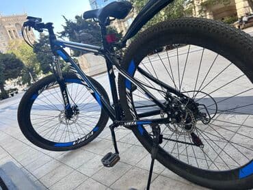 cube velosiped baku: Vista dağ velosipedi - Çərçivə: yüngül alaşımlı, qara-mavi rəng — 1