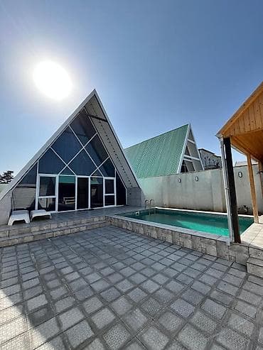 qusarda kiraye ev: Bağ evi kirayə verilir, Mərdəkan Mərdəkanda yerləşən isti, hovuzlu bağ — 5