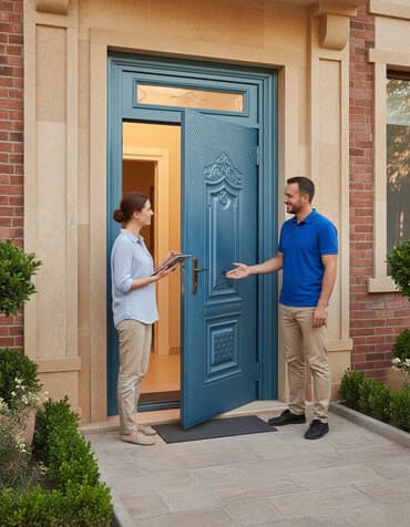 çöl qapılar: Yeni Giriş qapısı Zəmanətli, Ödənişli quraşdırma, Rayonlara çatdırılma — 1