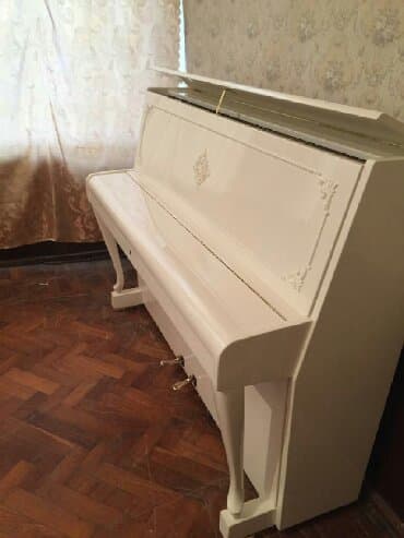 piano dersleri baki: Pianino rusya, cexiya və almaniya stehsalı olan zəmanətli ağ və digər — 1