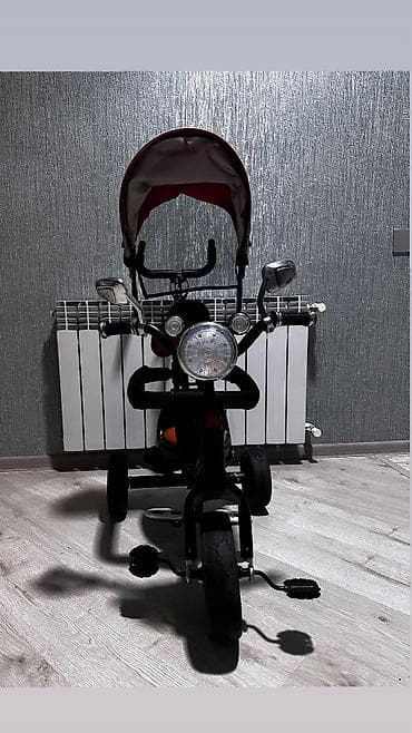 Uşaq üçtəkərli velosipedi– valideyn idarəetməsi ilə - Konstruksiya