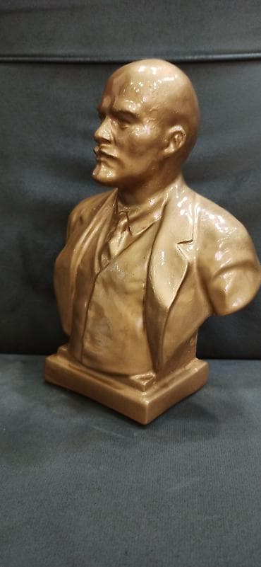 qədim sikkələr: Стариний статуетка советский ручной работа клемо есть без дифект — 9