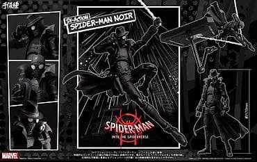 Oyuncaq fiqurlar: SY-Action Spider-Man Noir fiquru – “Spider‑Man: Into the Spider‑Verse” — 1