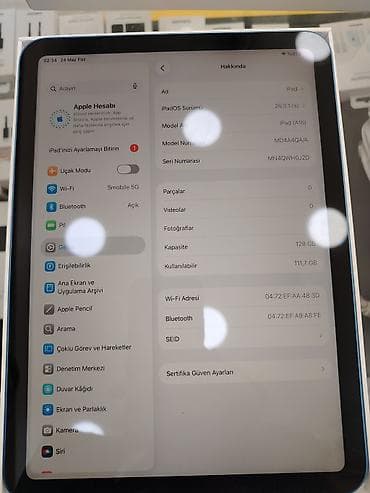 ipad 110: İşlənmiş Apple iPad 10 (2022), 10,9", 128 GB, Ünvandan götürmə — 6