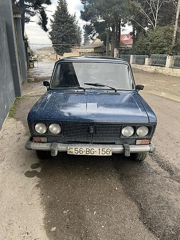 Avtomobil alışı: VAZ 2106, mavi rəng, sedan kuzov. - Salon: qara rəngli oturacaqlar — 7