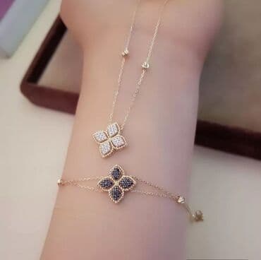 tək qaş: Yeni dəsd qızıl sep və qızıl bilərzik sadə qaş 585əyyar Türkiyə — 1