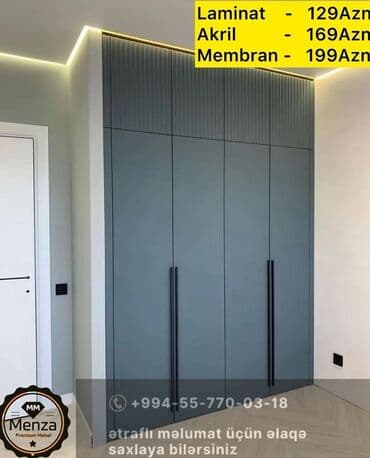 Yeni, Açılan, 6 qapı Düz dolab, Qarderob, paltar dolabı lalafo.az -da Yeni, Açılan, 6 qapı Düz dolab, Qarderob, paltar dolabı